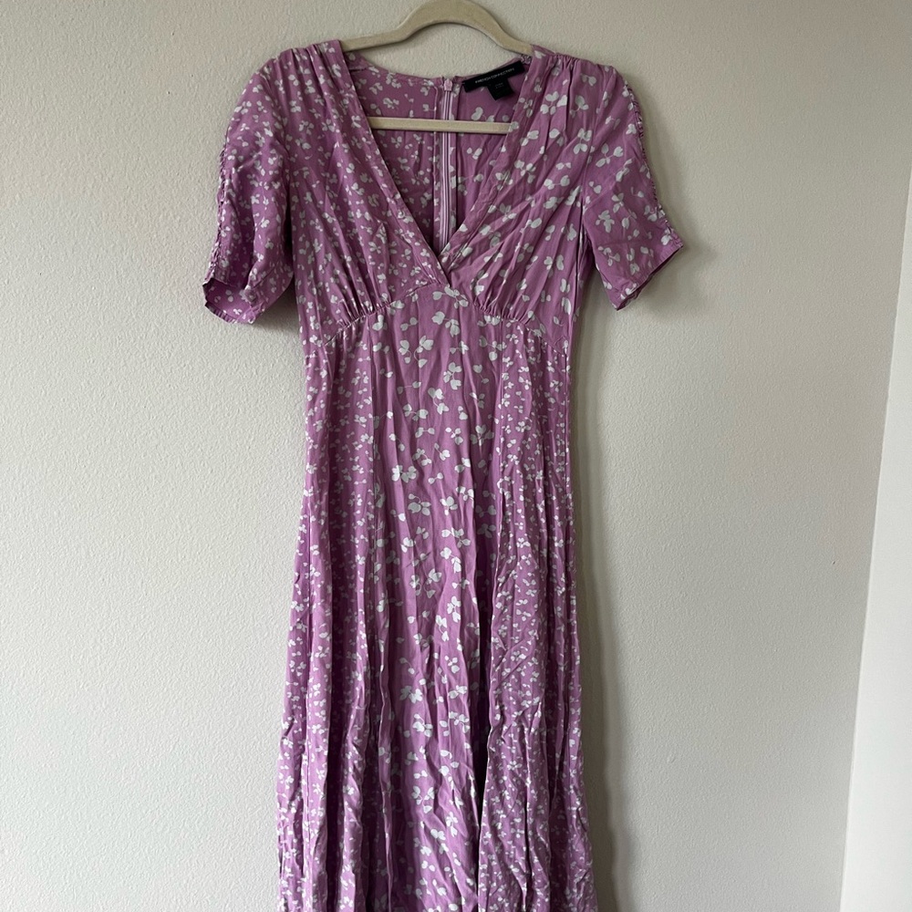 FRENCH CONNECTION Floral Midi Dress